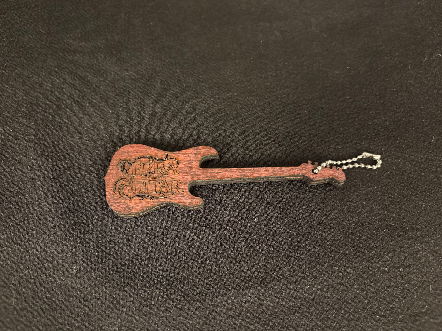 Terra Guitar Keychain
