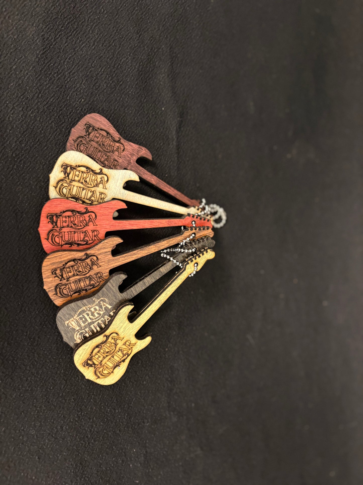 Terra Guitar Keychain
