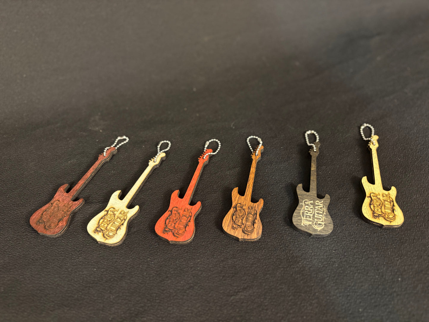 Terra Guitar Keychain