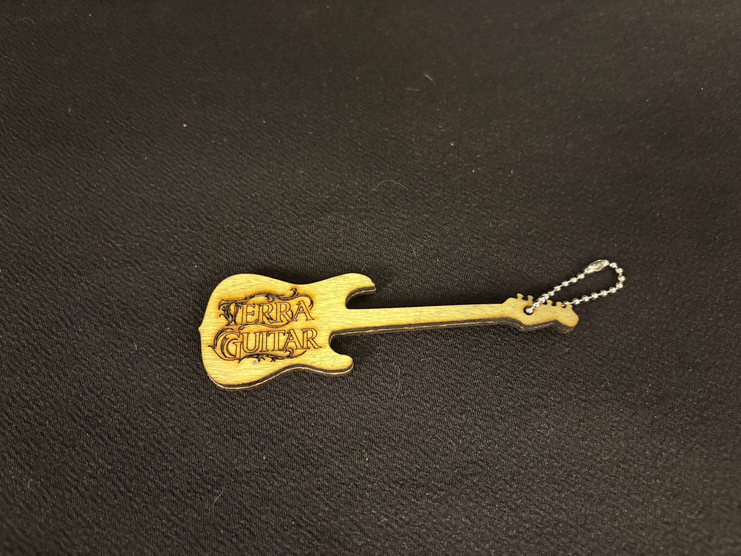 Terra Guitar Keychain