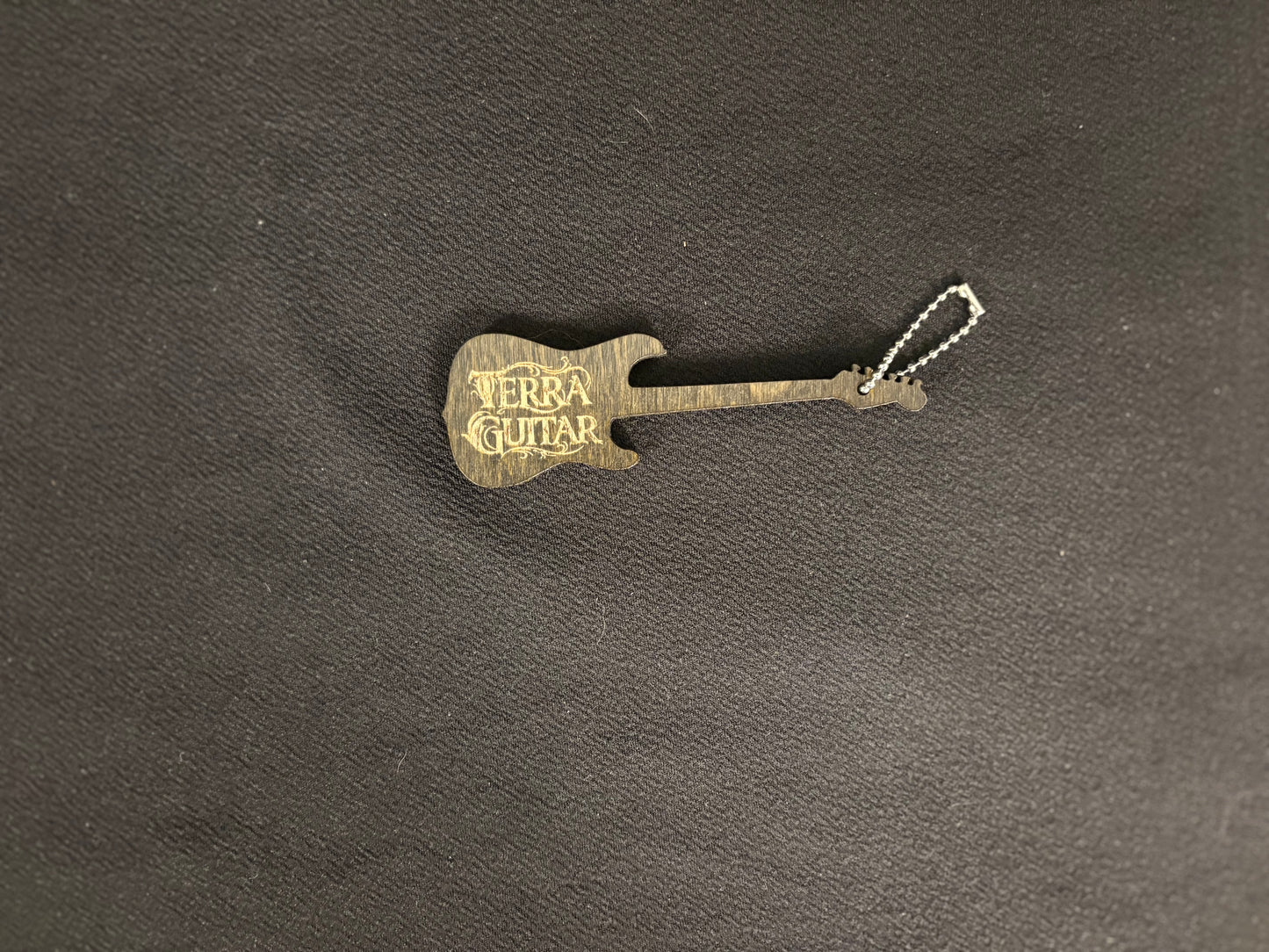 Terra Guitar Keychain