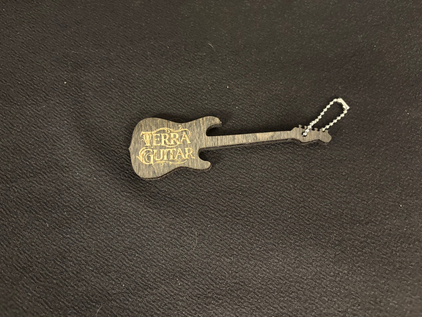 Terra Guitar Keychain