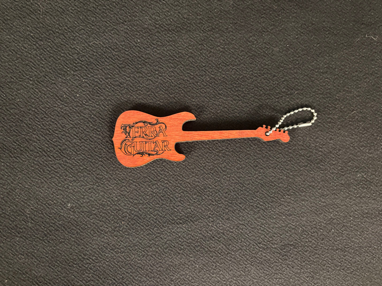 Terra Guitar Keychain