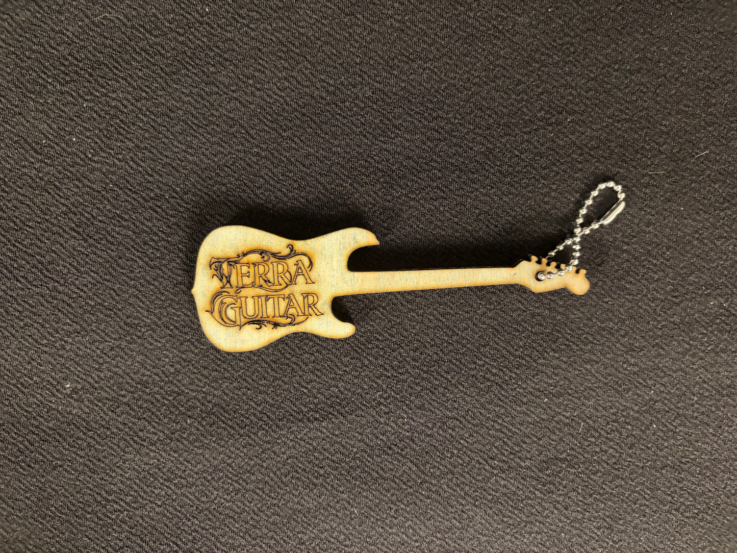 Terra Guitar Keychain