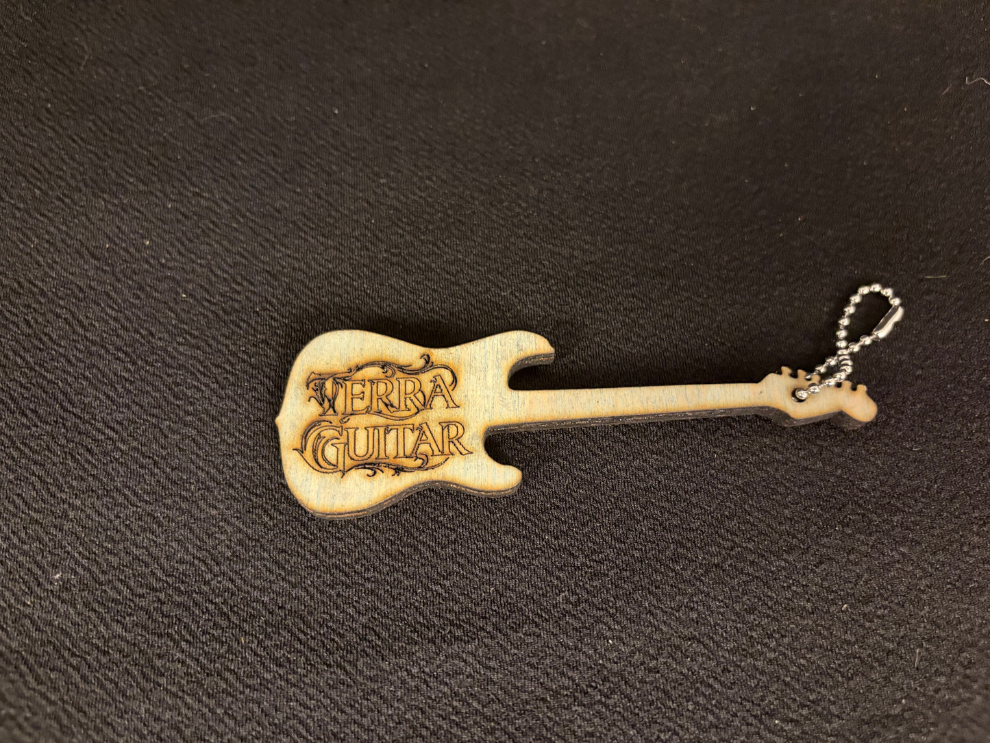 Terra Guitar Keychain