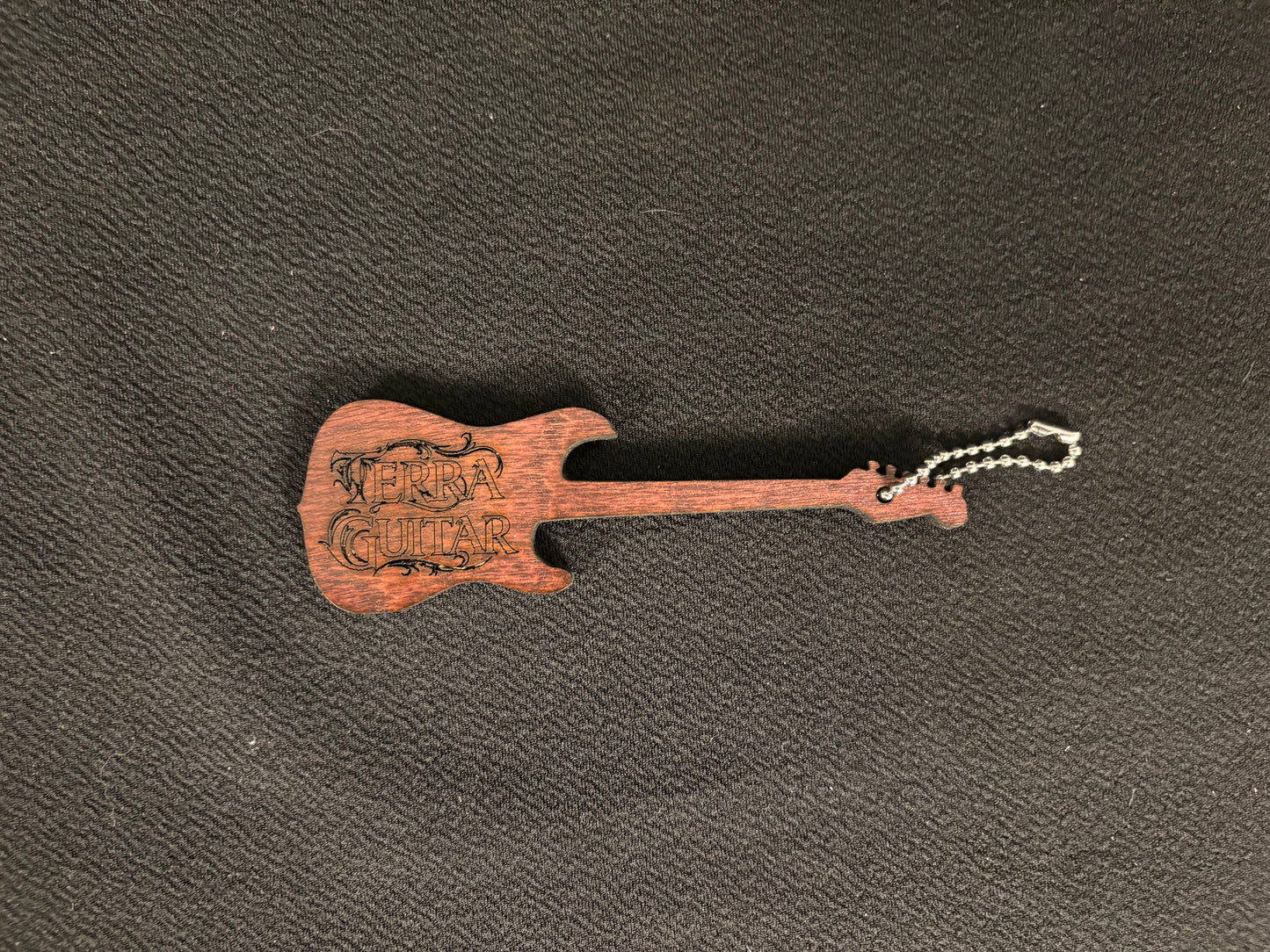 Terra Guitar Keychain